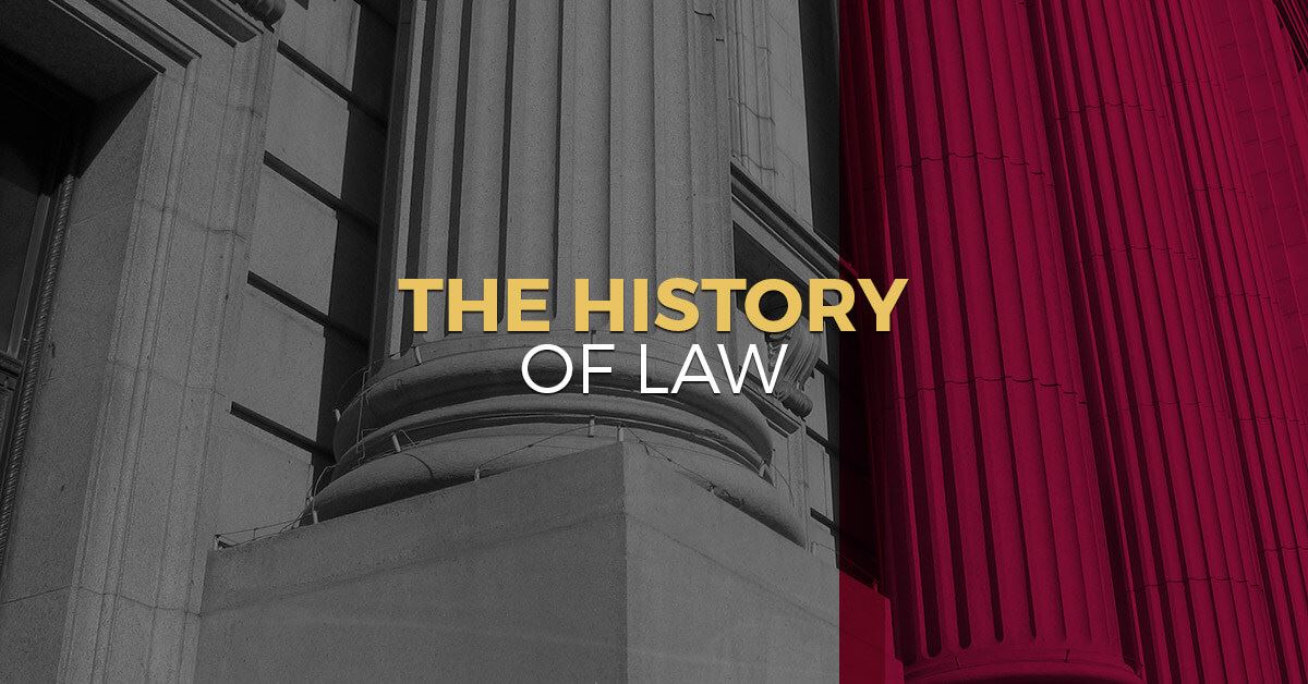 The history of law