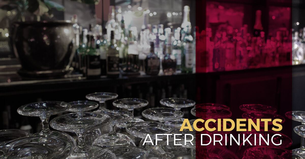 Accidents after drinking